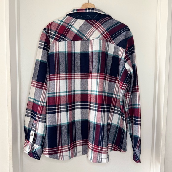 Orvis Fleece Lined Flannel Pinnacle Plaid Shirt Shacket Jacket XX LARGE - Picture 8 of 8
